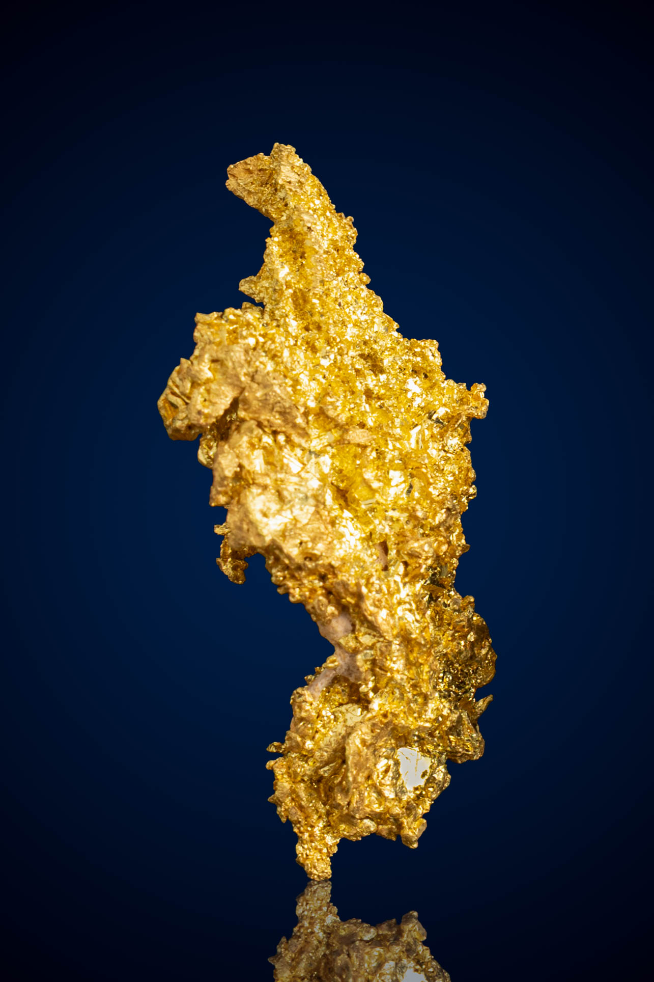 (image for) Buttery, Crystalline Natural Gold Nugget - Oriental Mine, CA - 11.13 grams